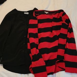 2 long-sleeved dress shirts. Great condition